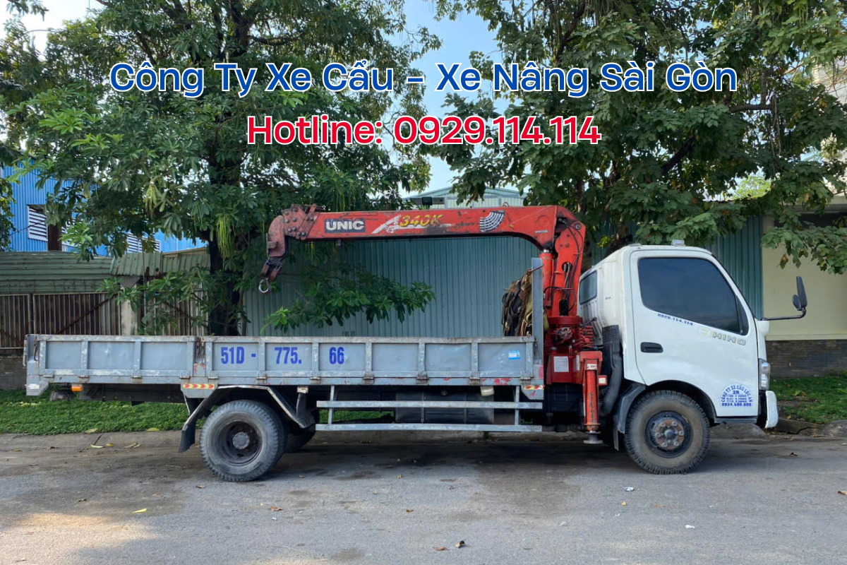 Cho Thuê Xe Cẩu Thùng Tại TPHCM