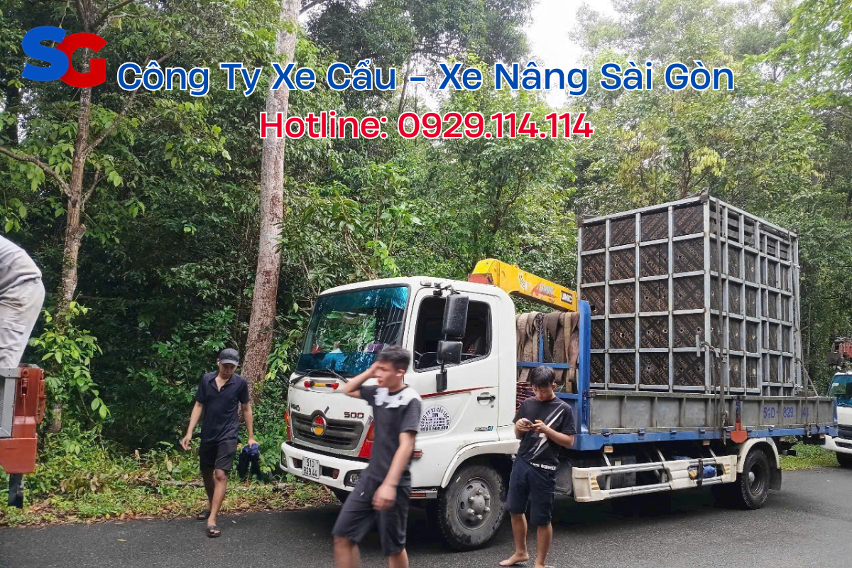 Thuê Xe Cẩu Thùng Trọn Gói Chuyên Nghiệp, An Toàn 100%