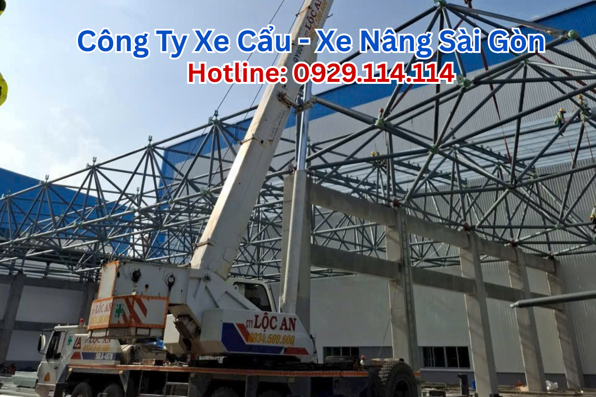 cho thuê xe Kato TPHCM