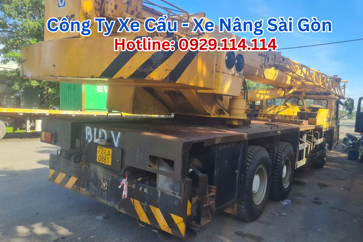 cho thuê xe Kato TPHCM