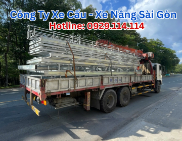 Báo Giá Thuê Xe Cẩu Thùng 8 Tấn Giá Rẻ, Mới Nhất 2026