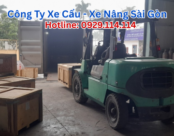 Cung Cấp Dịch Vụ Xe Cẩu Xe Nâng TPHCM Giá Rẻ