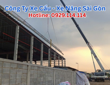 Dịch Vụ Cẩu Kato Nâng Hạ Máy Móc Công Nghiệp Quận Bình Tân Uy Tín