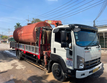 Bảng Giá cho thuê xe cẩu Khu Vực Hồ Chí Minh