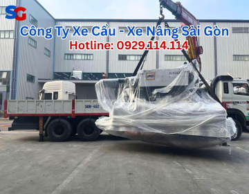 Cho Thuê Xe Cẩu Uy Tín – Cẩu Vận Tải Đa Năng Tại Sài Gòn